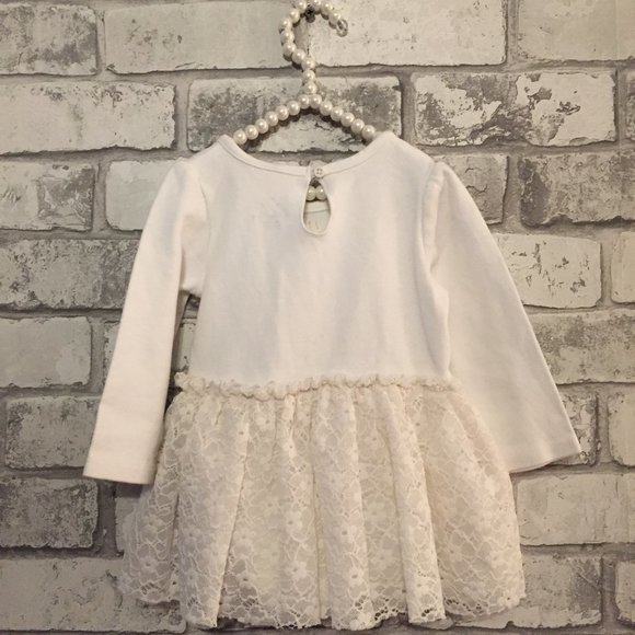 "Thankful, Blessed, Grateful Holiday Dress 12 Mths - Picture 4 of 5